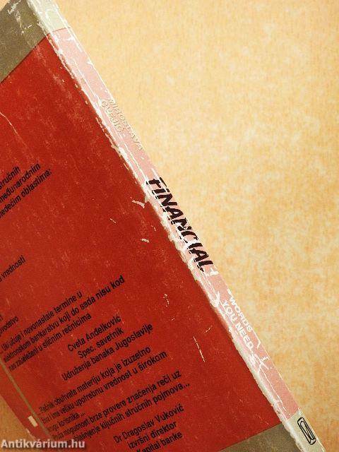 Engelsko-srpski recnik finansijskih izraza