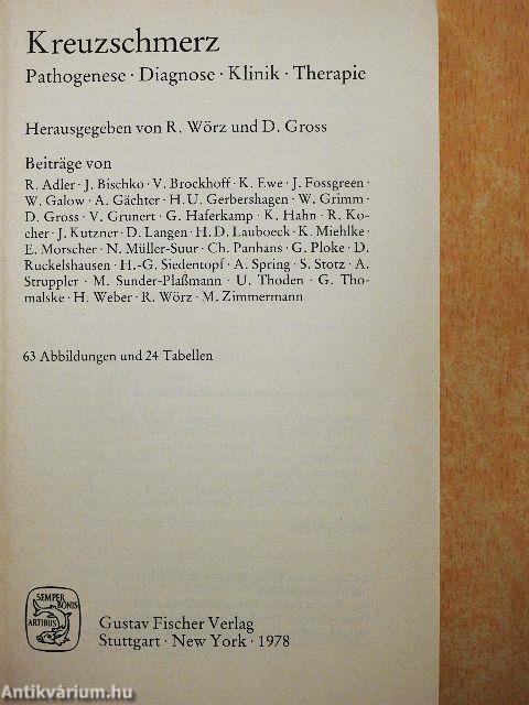 Kreuzschmerz