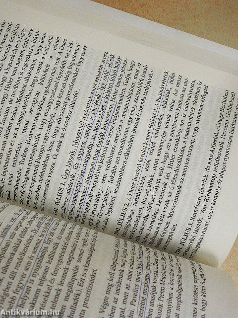 Ciano gróf naplója