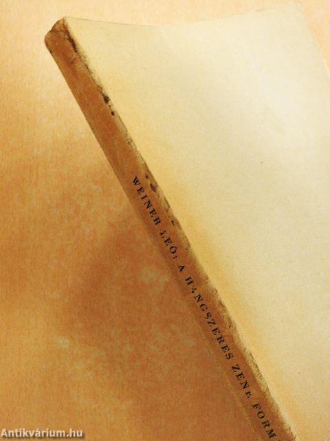 A hangszeres zene formái