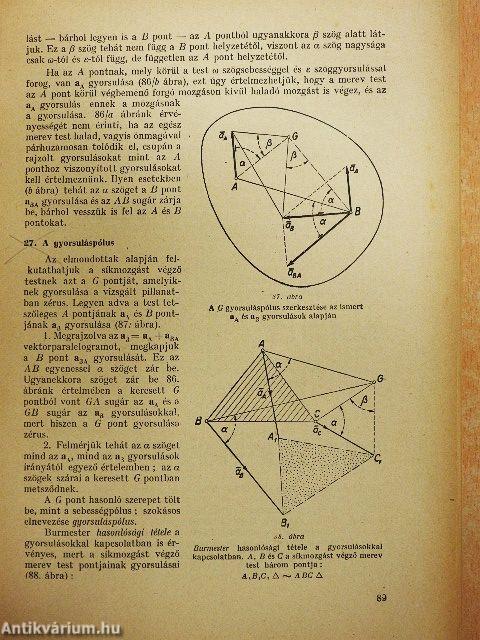 Kinematika és kinetika