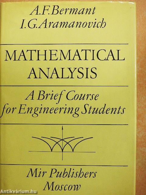 Mathematical Analysis