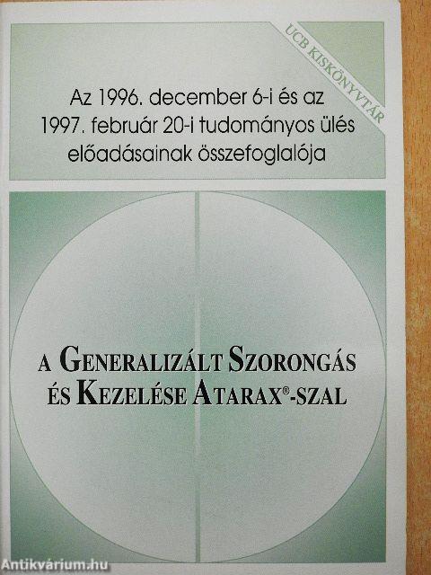 A generalizált szorongás és kezelése Atarax-szal