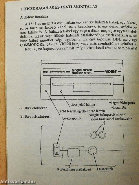Commodore VIC-1541/Single drive floppy disk