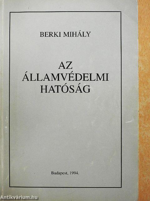 Az államvédelmi hatóság