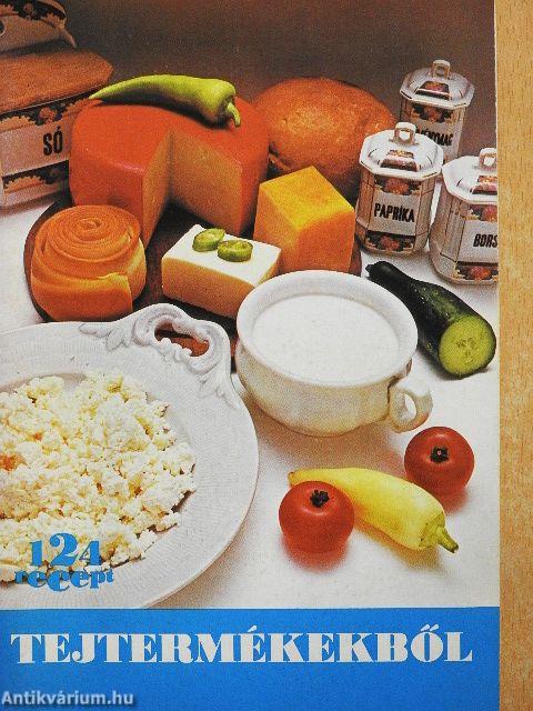 124 recept tejtermékekből