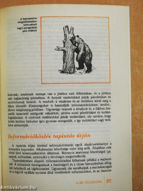 Hírközlés az állatvilágban