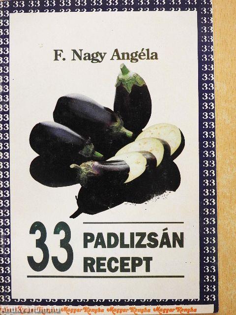 33 padlizsán recept
