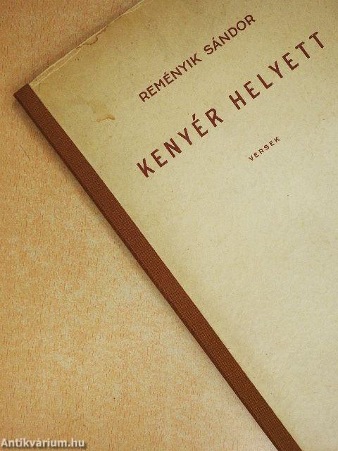 Kenyér helyett