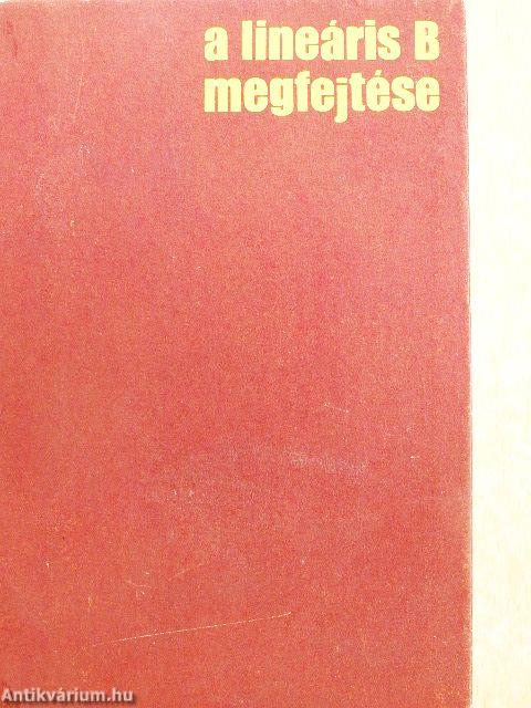 A lineáris B megfejtése
