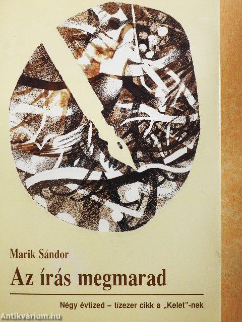 Az írás megmarad