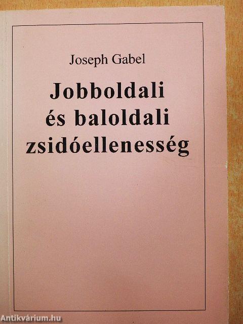Jobboldali és baloldali zsidóellenesség