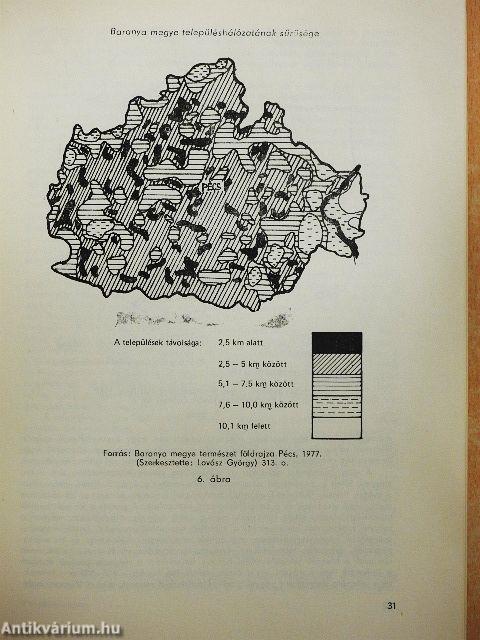 Baranya aprófalvas településhálózatának múltja és jelene