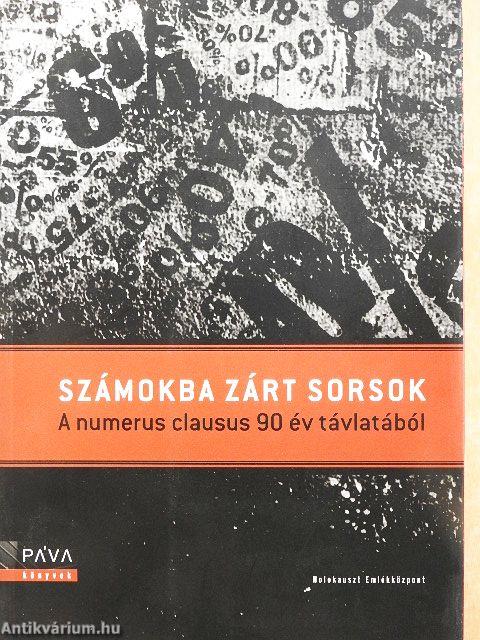 Számokba zárt sorsok