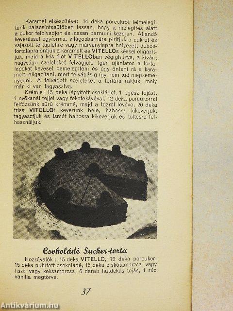 Vitello étel- és süteményreceptek