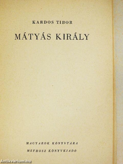 Mátyás király