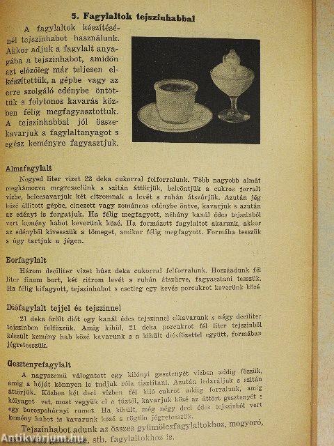 Tejes ételek könyve