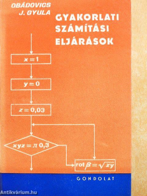 Gyakorlati számítási eljárások