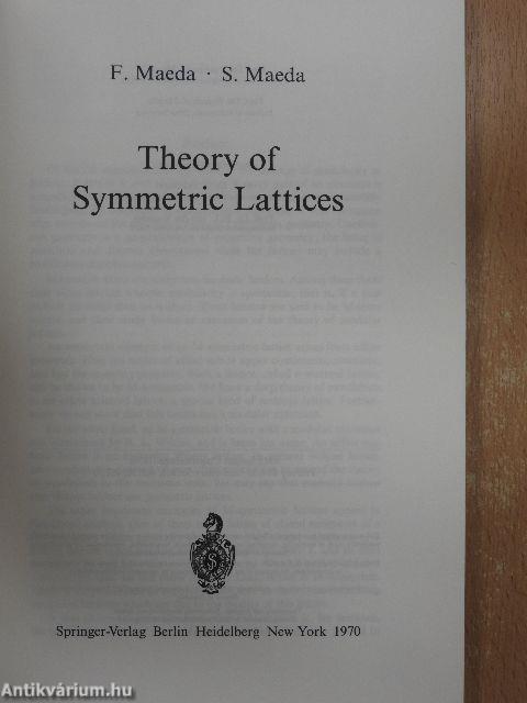 Theory of Symmetric Lattices