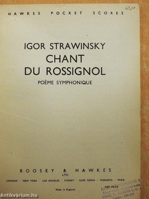 Chant du Rossignol