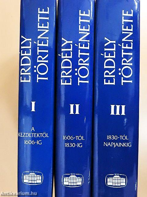 Erdély története I-III.