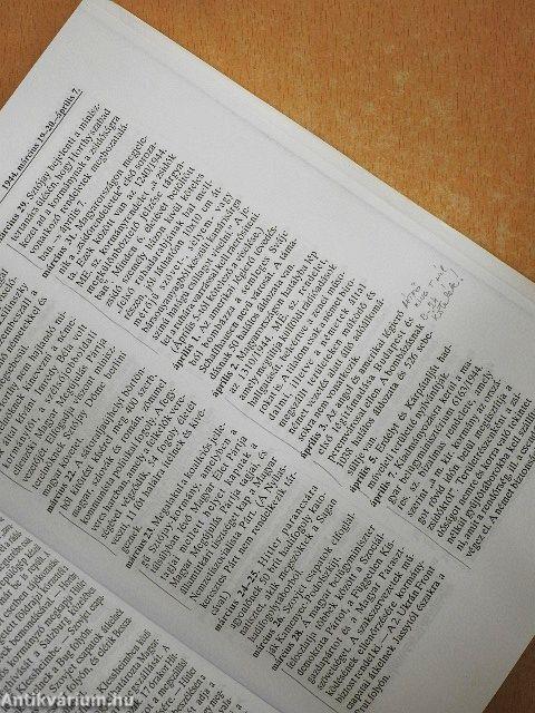 Adattár a II. világháború történetéhez