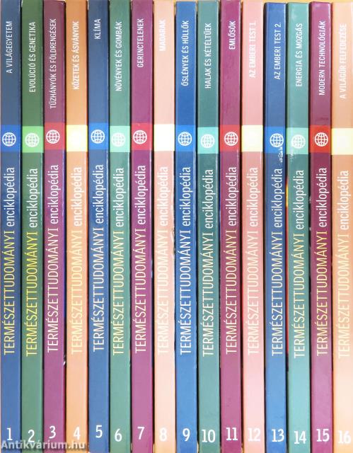 Természettudományi enciklopédia 1-16.