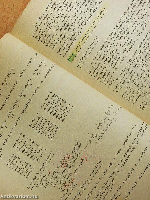 Számítástechnika középfokon