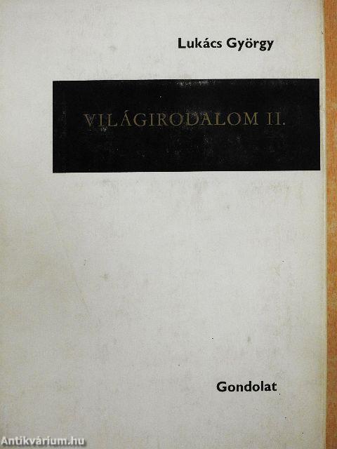 Világirodalom II.