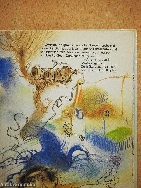 A lesből támadó ruhaszárító kötél