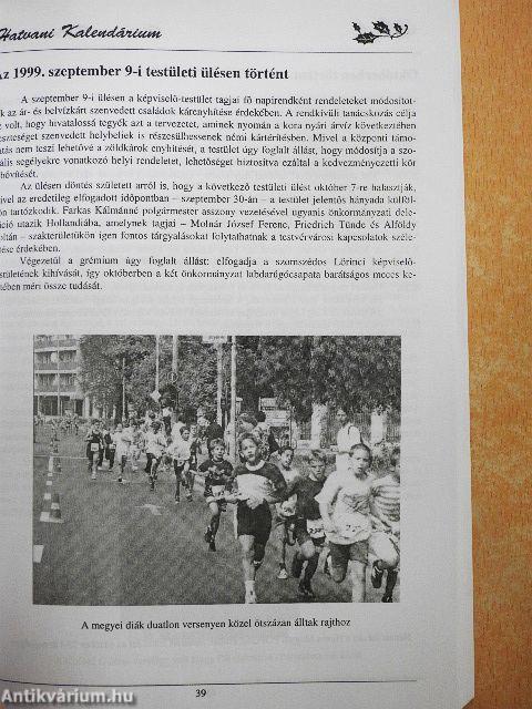 Hatvani Kalendárium 2000