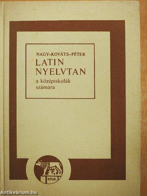Latin nyelvtan