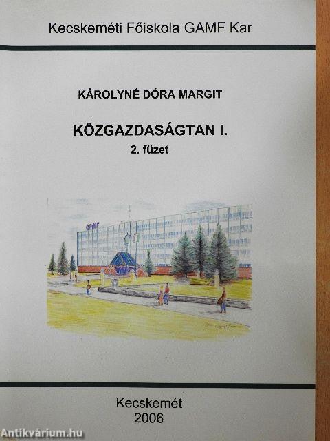 Közgazdaságtan I/2.