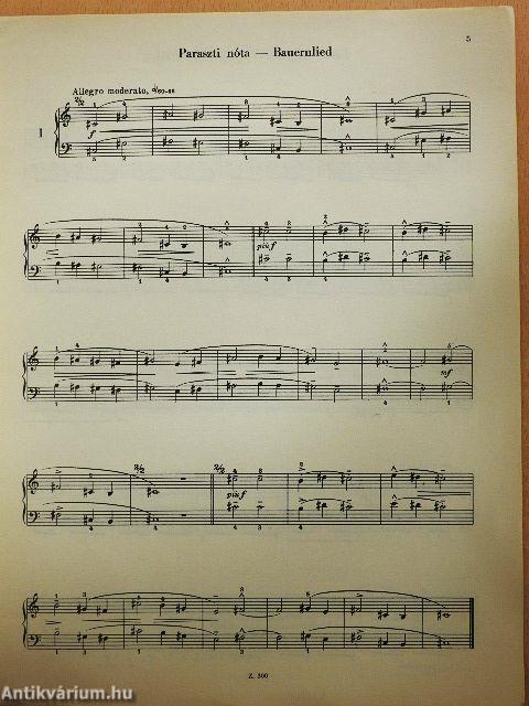 Tíz könnyű zongoradarab