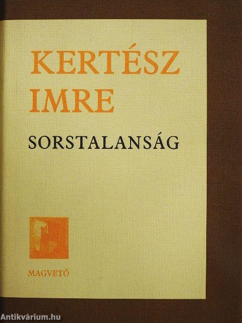 Sorstalanság
