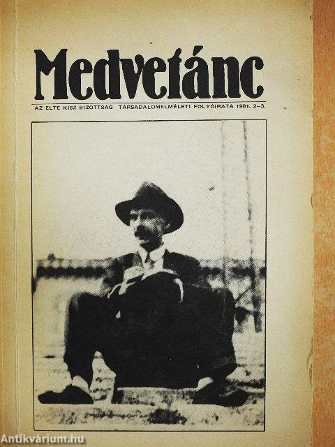 Medvetánc 1981/2-3.