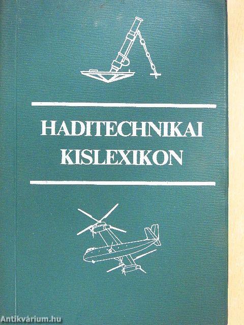 Haditechnikai kislexikon