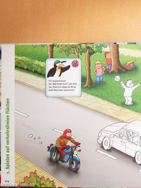 Pass auf im Straßenverkehr!