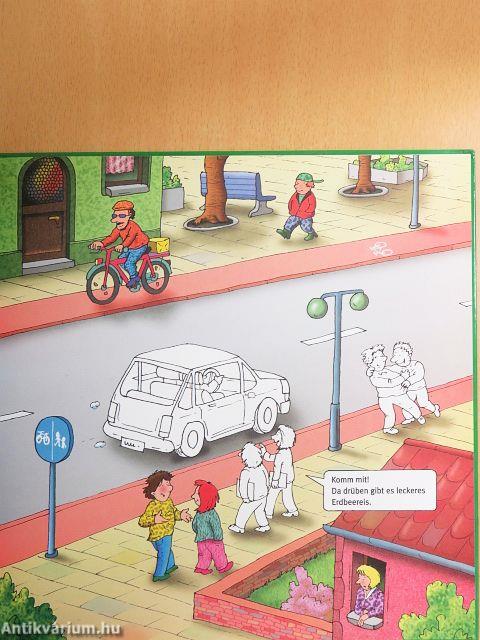 Pass auf im Straßenverkehr!