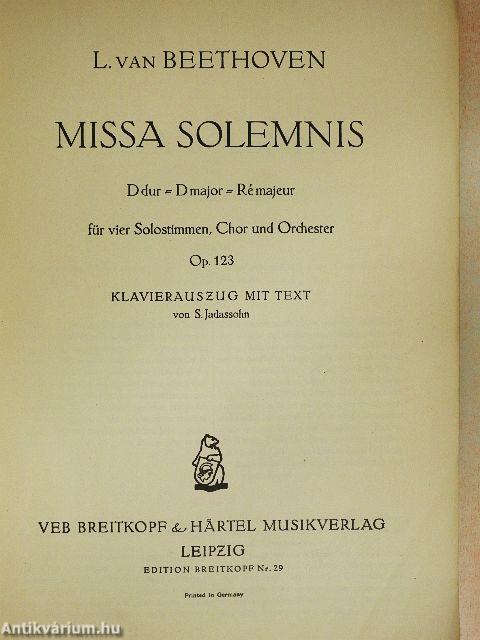 Missa Solemnis