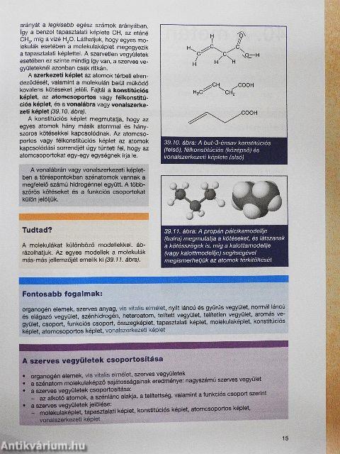 Kémia tankönyv 9-10/II.