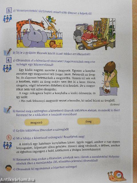 Nyelvtan és helyesírás munkafüzet 3.