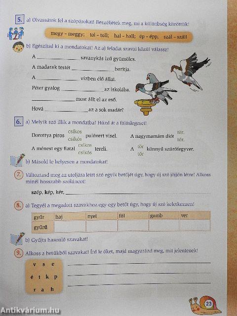 Nyelvtan és helyesírás munkafüzet 3.