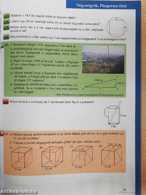 Matematika Feladatgyűjtemény 8.