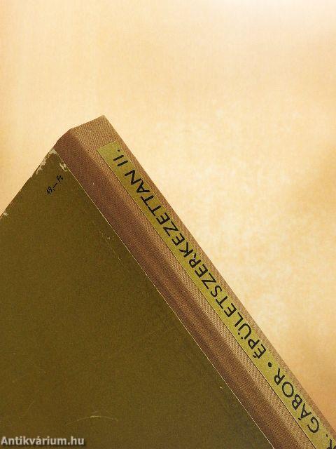 Épületszerkezettan II.