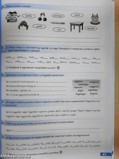 Hej, írás, helyes írás! 5. 