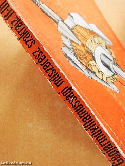 Gépjárművillamossági műszerész szakrajz II-III.