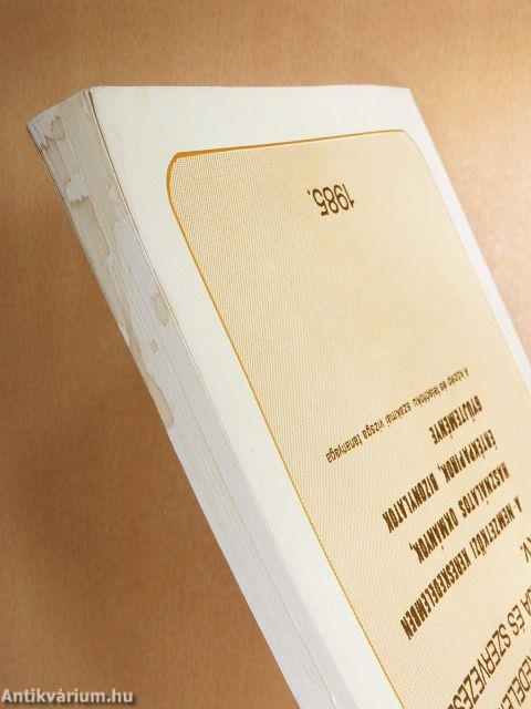 A külkereskedelem technikája és szervezése XV.