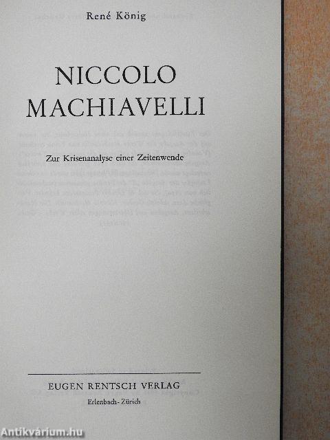 Niccolo Machiavelli