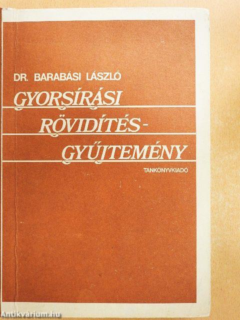 Gyorsírási rövidítés-gyűjtemény